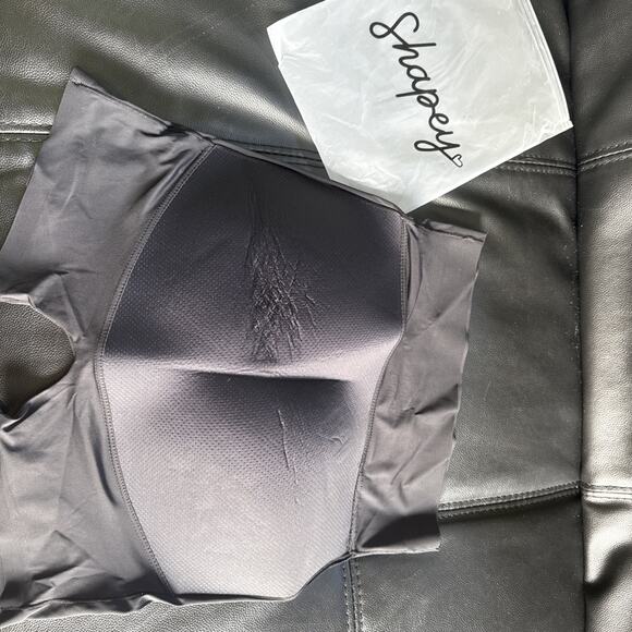 Shapey Seamless Slimming Padded Tummy Control Panties, Black, XL - Picture 2 of 4